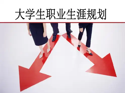 第三章职业生涯规划之职业世界探索