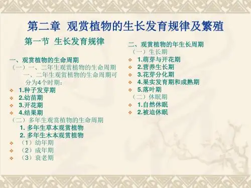 第六节 观赏物分类-PPT精选文档