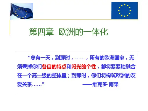 欧洲的一体化.ppt