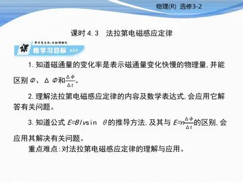 高中物理选修3-2课件(人教版)：4.3(共78张PPT)