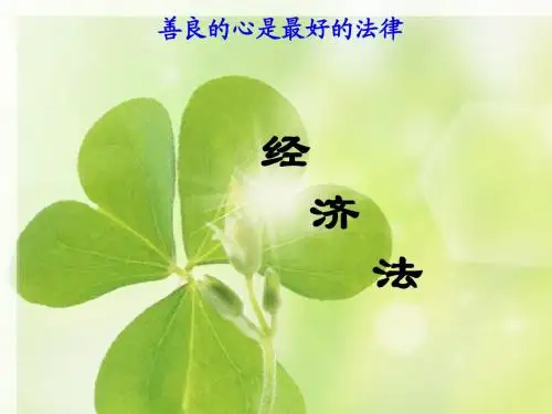 经济法 第一章
