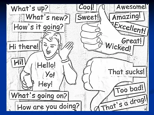 slang--英语俚语集锦--文化PPT课件