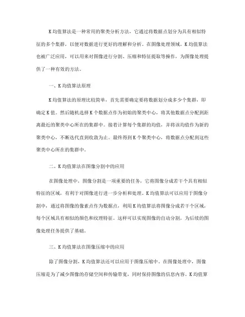 K均值算法在图像处理中的应用方法(十)