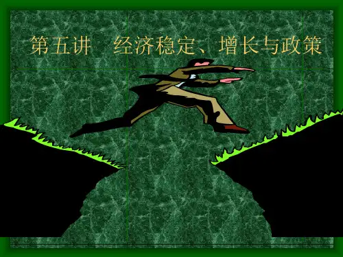 第五讲经济稳定增长与政策-PPT精选