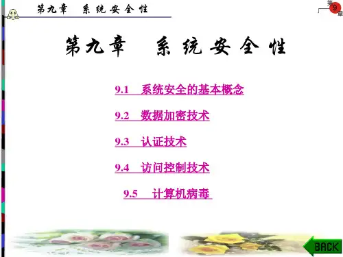 系统安全性