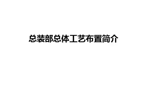 总装部总体工艺布置简介教学文案
