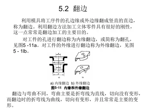 模具翻边设计