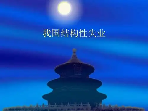 我国结构性失业-课题讨论