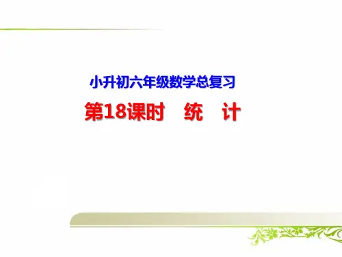 小升初六年级数学总复习：统计与概率 统计