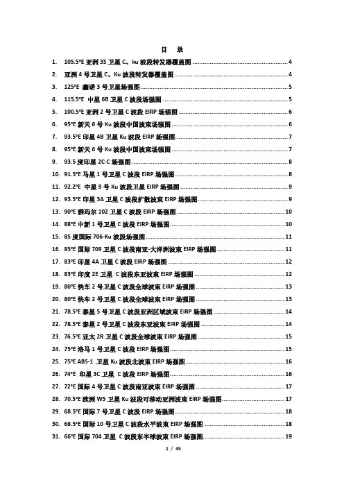 EIRP卫星场强图