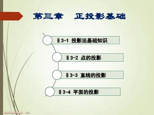 1、投影法