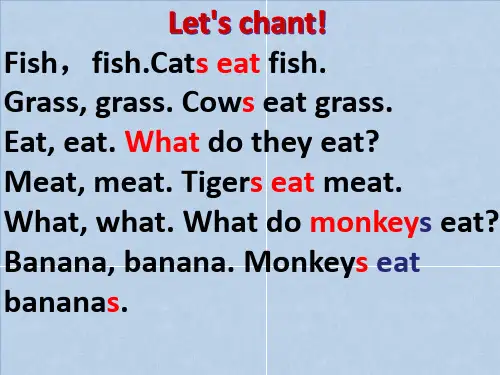三年级英语下册课件-Lesson 13 I’m Hungry（154）-冀教版