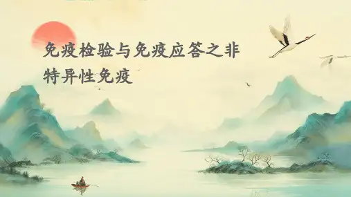 免疫检验免疫应答之非特异性免疫PPT课件