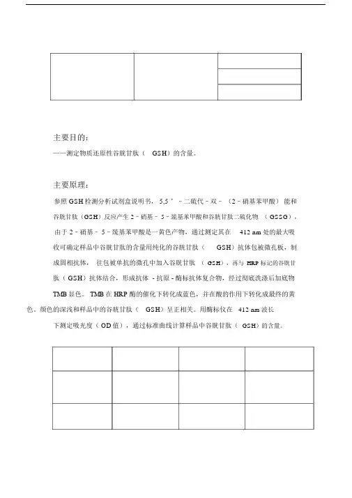 GSH含量的测定.doc