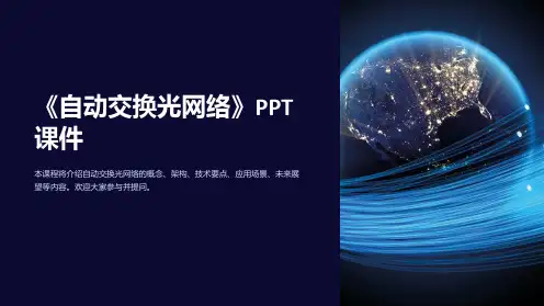 《自动交换光网络》课件