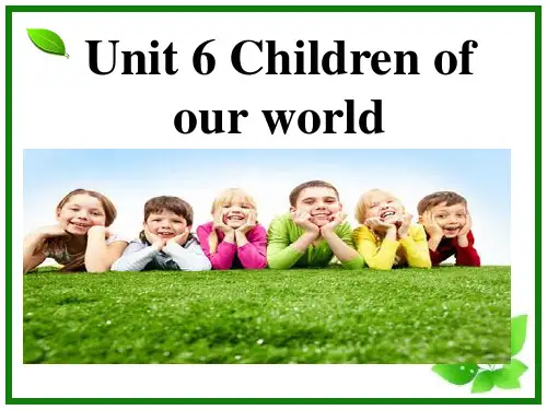 六年级上册英语课件-Unit 6 Children of our world.课件3Join in 剑桥英语(共32张PPT)