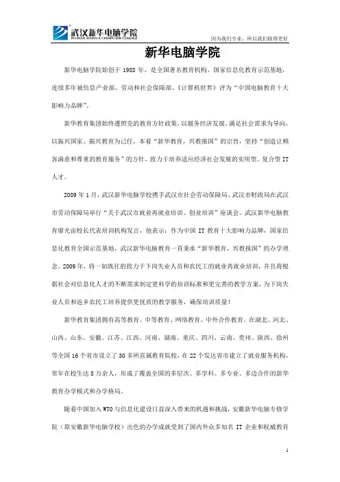 新华电脑学院