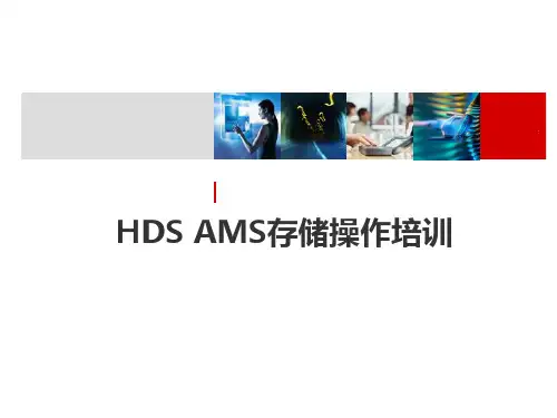 HDS AMS存储操作培训