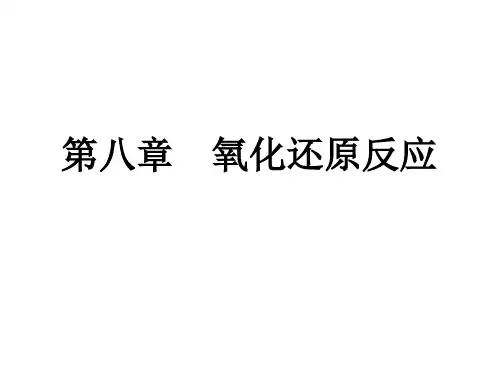 2020-2021学年高中化学竞赛第八章 电化学基础课件共78张