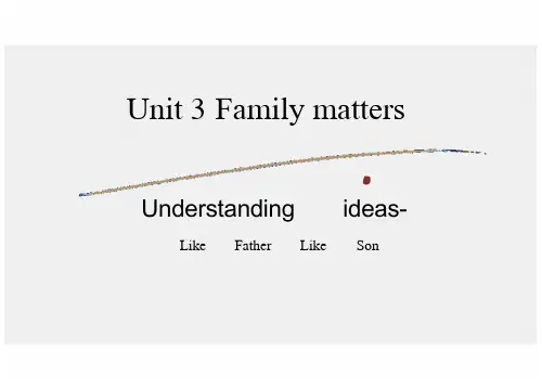 +Unit+3+Understanding+Ideas说课课件 高中英语外研版(2019)必修第一册