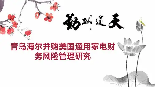 青岛海尔并购美国通用家电财务风险管理研究