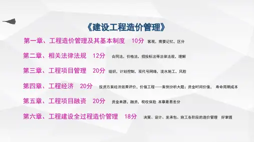 造价师2018年试题真题