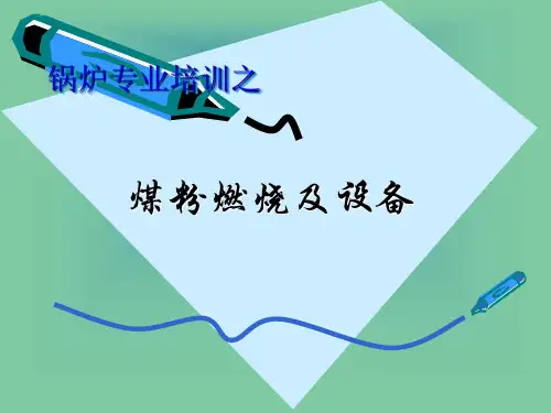 煤粉燃烧及设备