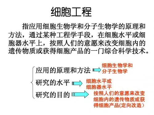 2.1.1植物细胞工程的基本技术