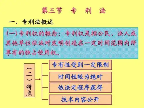 第三章 专利法1