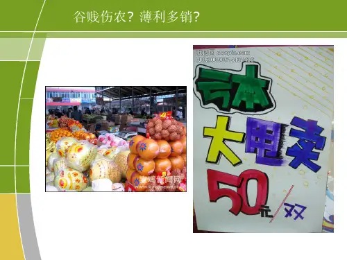 第五章 需求弹性和供给弹性