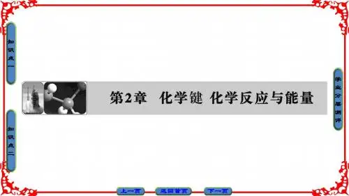 2018-2019学年高中化学鲁教版必修2课件：第2章 化学键 化学反应与能量-第1节-第1课时