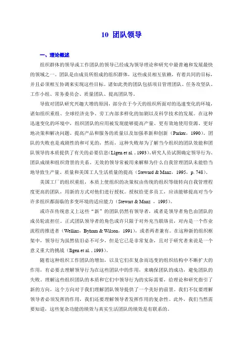 5-团队领导