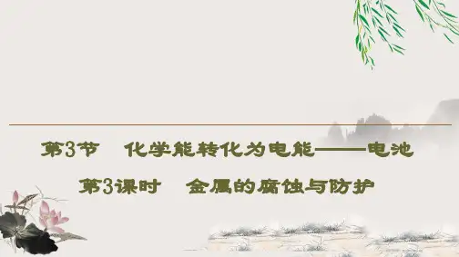 高中化学课件【金属的腐蚀与防护】