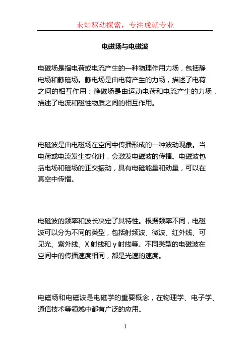 电磁场与电磁波