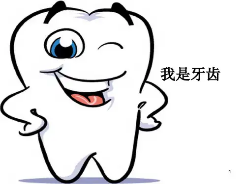 儿童牙齿保健幻灯片PPT课件