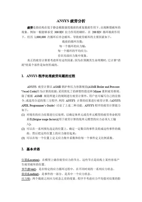 ANSYS疲劳分析