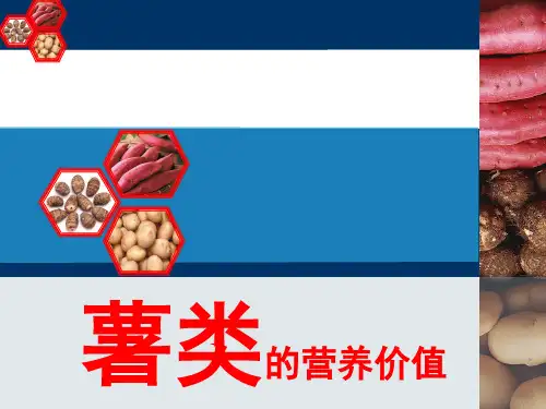 薯类的营养价值