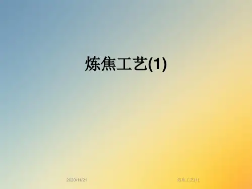 炼焦工艺(1)