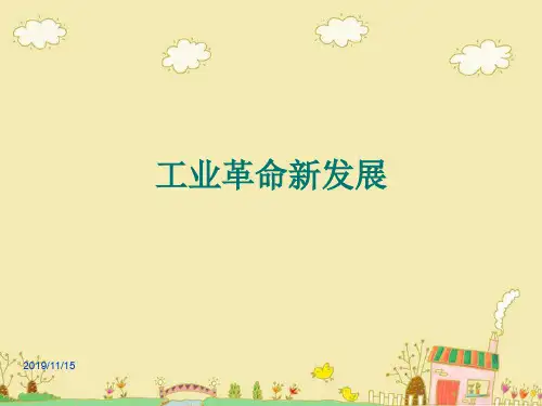 九年级上册历史《工业革命新发展》PPT课件(4)