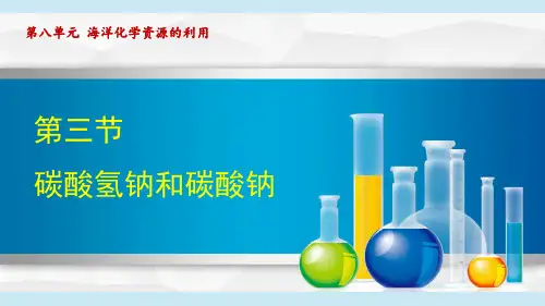 第三节 碳酸氢钠和碳酸钠(课件)2024-2025学年鲁教版九年级化学下册 