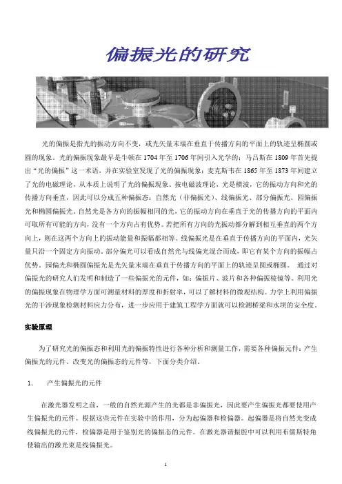 偏振光的研究