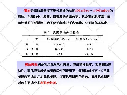 降粘剂