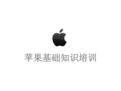 苹果培训