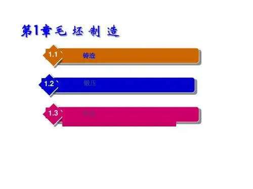 机械制造基础第1章