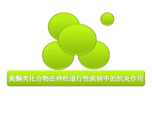 黄酮类化合物在神经退行性疾病中的抗炎作用