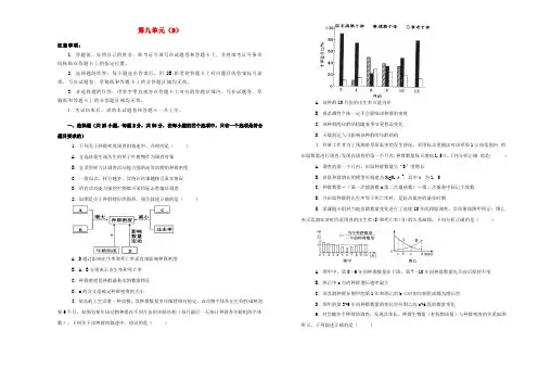 备战2020年高考生物一轮复习单元训练金卷第九单元生物与环境B卷(含解析)