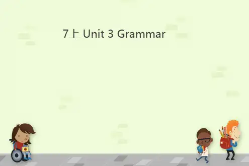 牛津译林 七年级上册 Unit3 grammar(共17张PPT)
