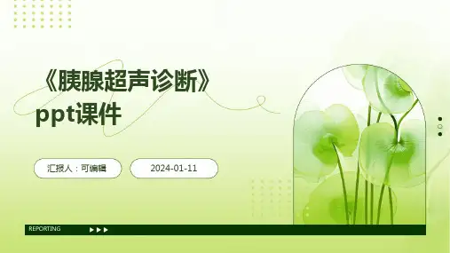 《胰腺超声诊断》PPT课件