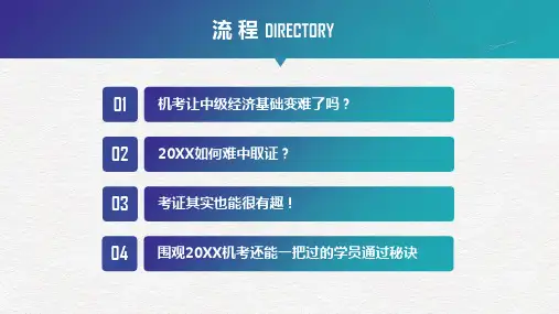 中级经济师经济基础备考指导PPT授课课件