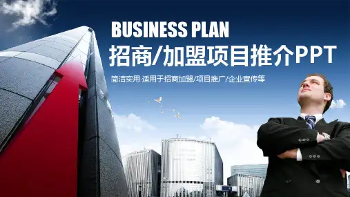 招商加盟网站ppt